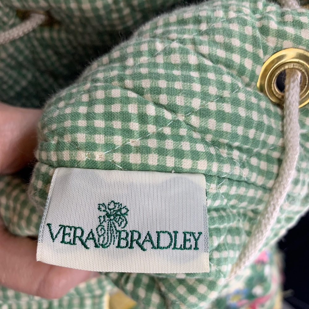 ⭐️VERA BRADLEY Drawstring Backpack⭐️ - Picture 13 of 13